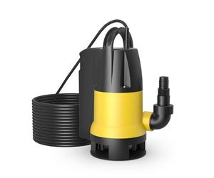 Bomba sumergible para aguas residuales 13000l/h, 750W, altura 7,5m, partículas hasta Ø35mm