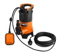 Bomba sumergible para aguas sucias, 400W, 8000 l/h