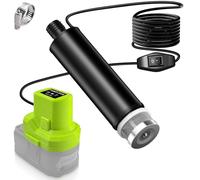 Bomba sumergible para batería RYOBI de 18 V, bomba de agua plana, bomba de succión, bomba de succión, bomba de piscina, jardín, jardín, mini bomba sumergible (sin batería)