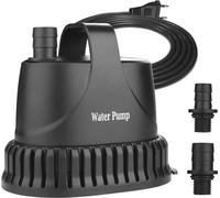 Bomba sumergible para estanques y fuentes de jardín – Bomba de agua ultrasilenciosa, 800 l/h, 15 W