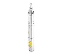 Bomba sumergible solar de 24 V y 370 W, profundidad de hasta 65 metros, alto caudal, 1,8 metros cúbicos/h, bomba de agua DC para agricultura, suministro de agua doméstica