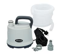 Intex Pools – Bomba de drenaje de piscina 28606 (99 W) – 3595 l/h – Manguera 5 m