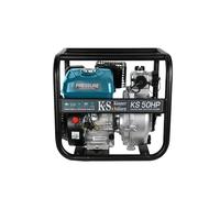 Bombas de agua Könner & Söhnen KS 50 HP, bomba de agua de jardín, bomba de motor para fuentes, bomba de agua de gasolina de 4 tiempos, bomba de agua sucia de gasolina, ideal para casas de campo,