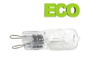 Bombilla bipin eco-halogena g9 42w 230vac 45x13mm