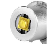 Bombilla de Antorcha LED P13.5S Lámpara de Linterna de Repuesto de Altos Lúmenes para Luz de Trabajo de Emergencia 1 Pieza (Blanco frío)