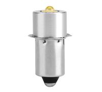 Bombilla de Antorcha LED P13.5S Lámpara de Linterna de Repuesto de Altos Lúmenes para Luz de Trabajo de Emergencia 1 Pieza (Blanco frío)