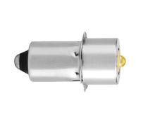 Bombilla de Linterna LED P13.5S, Repuesto de Bombilla de Antorcha Confiable de Alto Brillo para Luz de Trabajo de Emergencia, 1 ud. (Blanco frío)
