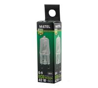 Bombilla eco halógena Matel G9 HI-PIN 42w