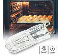 Bombilla halógena G9 para horno, resistente a altas temperaturas, duradera, para refrigeradores, hornos