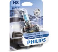 Bombilla halógena PHILIPS H8 WhiteVision Ultra 12V, 35W