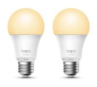 Bombilla Inteligente TP-Link Tapo L510E/ Casquillo E27 / 8.7W/ 806 Lúmenes/ 2700K/ Pack 2