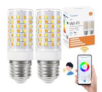 Bombilla Inteligente WiFi E27 RGB LED 10W 16 Millones De Colores DIY