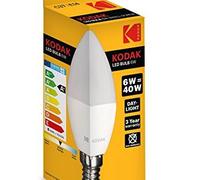 Bombilla KODAK LED Vela C37 - E14-480LM - Dia 6000K - 6W=40W - NO Regulable