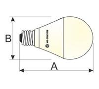 Bombilla led 18w e-27 globo g-120
