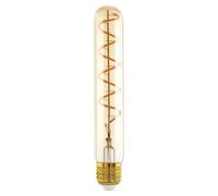 EGLO Bombilla tubular LED E27 4W T30 1.600K Filamento ámbar