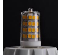 Bombilla LED bi-pin Lindby, G9, 3 W, transparente, 3.000 K, 330 lm EC:EPREL:741245
