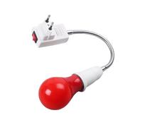 Bombilla LED de 1W para Cuarto Oscuro - Casquillo E27 - Lámpara Roja para Revelado de Películas/Diapositivas con Fotografía Analógica - Enchufe