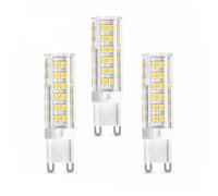 Bombilla LED de Maíz G9 de Bayoneta 7W/9W/12W 3 Temperaturas de Color Ahorro Energético Sin Parpadeo CRI>80 Dormitorio Salón Cocina Pasillo No Regulable Pack de 3(7W)