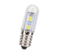 Bombilla LED E14, Lámpara de Maíz Duradera de Alto Brillo para Refrigerador y Campana Extractora, Opción Blanca/cálida de Ahorro de Energía de 1,5 W (220V)