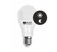 Bombilla led e27 10w 230v 3000k sensor dia/noche