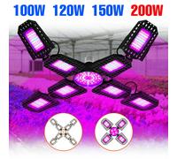 Bombilla LED E27/E26 para cultivo, lámpara hidropónica de plantas de espectro completo para tienda de invernadero, iluminación de relleno para cultivo de tomates y verduras