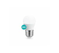 Bombilla LED esférica 5W E27 6000K 24V