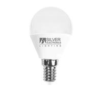 Bombilla LED ESFERICA E14 6W Luz Blanca 5000K