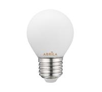 Bombilla led esférica opal de filamento 'abrila' e27 (6w 6000k 540lm)