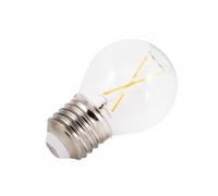 Bombilla led filamento e27 4w 3000k esferica