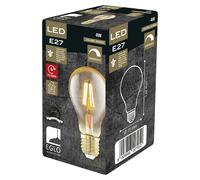 Bombilla LED Golden Age (E27, Intensidad regulable, Blanco cálido, 320 lm, 4 W, Redonda)