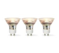 Nedis LED-Lamp GU10 Spot 4.5 W 345 LM 2700 K Warm White Retrostijl 3 PCs