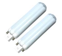 Bombilla Led Gx24q De 9w Base De 4 Pines Pl Lámpara De Reacondicionamiento Natural 4000k Equivalente A La Luz Del Día 20w Gx24q-3 Cfl Gx24 G24q Luz De Mesa De Escritorio De Lectura Downlight