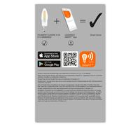 LEDVANCE Bombilla LED inteligente SMART+ WiFi Filament Candle Di 4058075609754 4W E14