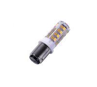 Bombilla LED tipo maíz con base de bayoneta de doble contacto Ba15d, 220 V, apta para máquina de coser