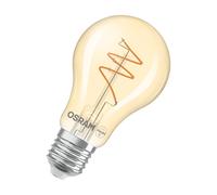 Osram Bombilla LED Vintage 1906 Clásica A 40 – 4,9W 470 lm E27 Filamento espiral dorado