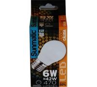 Bombilla luz lampara globo foco e27 4,5kwh 350lumen 2700k luz calida 0