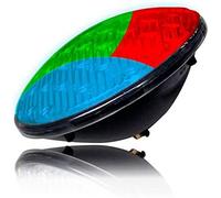 Bombilla piscina led par56 9w 500lm rgb multicolor ip68 ø17,6x6cm edm