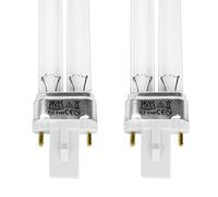 Bombilla PLS de recambio de 5 W y luz UV para filtro de estanque UVC, 2 unidades