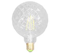 Bombilla Redonda, 4W E26 E27 Bombillas de Luz LED de Globo, Bombillas de Araña Transparentes Equivalentes a 40W para Lámparas Colgantes Tocador, Luz Neutra 4000K