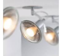 Bombilla reflectora LED Paulmann GU10 QPAR 111 4W transparente 2.700 K 350 lm EC:EPREL:460806