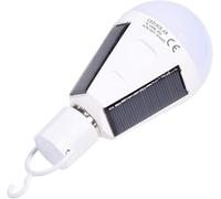bombilla solar impermeable portátil,Bombilla LED de panel solar, luz de emergencia solar para interiores, exteriores, senderismo, camping, huracán, iluminación de emergencia[12W], Bombilla de lu