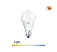 BOMBILLA STANDARD LED E27 10W 810lm 3200K LUZ CALIDA Ø5,9x11cm EDM