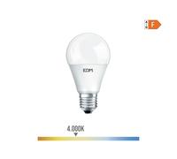BOMBILLA STANDARD LED E27 15W 1521lm 4000K LUZ DIA Ø6x11,5cm EDM