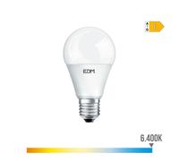 BOMBILLA STANDARD LED E27 17W 1800lm 6400K LUZ FRIA Ø6,5x12,5cm EDM