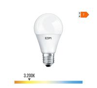 BOMBILLA STANDARD LED E27 20W 2100lm 3200K LUZ CALIDA Ø6,5x12,5cm EDM