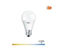 BOMBILLA STANDARD LED REGULABLE E27 10W 810lm 6400K LUZ FRIA Ø5,9x11cm EDM