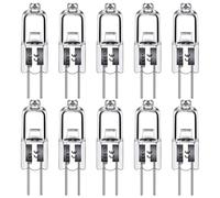 Bombillas Halógenas G4 10W 12V Luz Blanca Cálida 2700K Regulable 10 Unidades