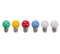 Bombillas led - diferentes colores - 10 uds.