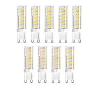 Bombillas LED G9 7W Equivalente a 56W Reemplazo de Halógeno Ahorro Energético CRI>80 Larga Vida Útil Sin Parpadeo Dormitorio Salón Cocina Pasillo No Regulable(Warm white 3000K,9 Pack)