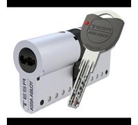 Tesa Assa Abloy - Cilindro de alta seguridad TK153030N (TK100) - Doble embrague, leva larga, 30x30 mm